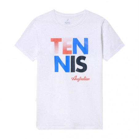 T-Shirt Tennis Uomo Cotone
