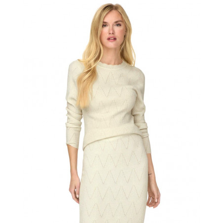Pullover Donna O-Neck Knitted