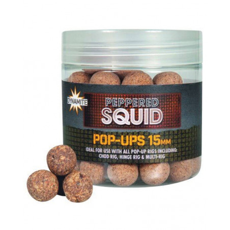 Pop-Ups Peppered Squid 15 mm