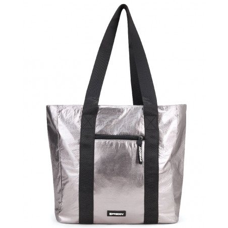 Borsa Shopper Metallizzata