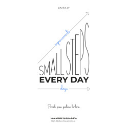 Poster motivazionale - la sostenibilità