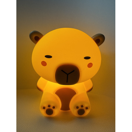 Lampada Capibara Soft Glow Ricaricabile | i-Total