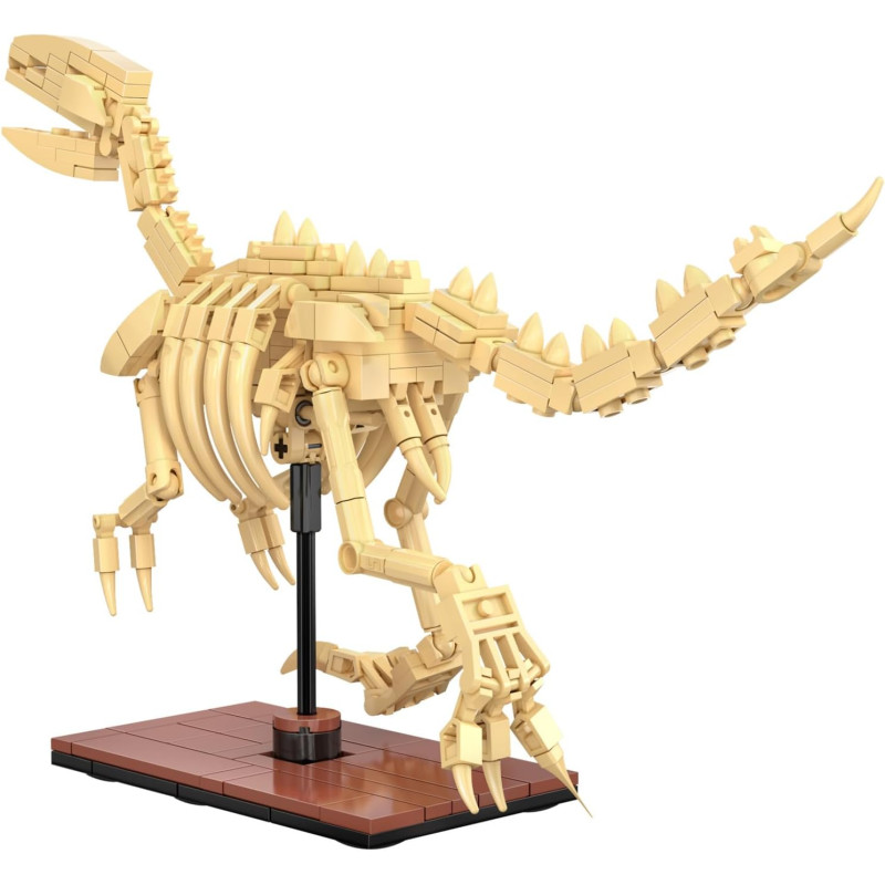 Velociraptor Fossile CADA 256 Pezzi | Costruzioni Dinosauri