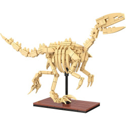 Velociraptor Fossile CADA 256 Pezzi | Costruzioni Dinosauri