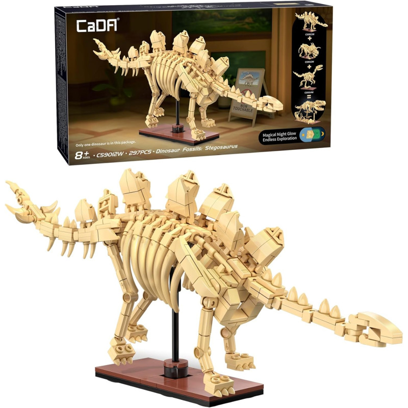 Stegosauro Fossile CADA 297 Pezzi | Costruzioni Dinosauri