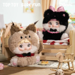 Nommi Sitting Zoo Blindbox Cat & Linx