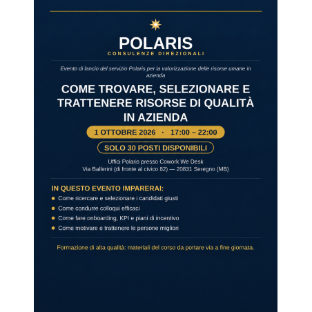 Come trovare, selezionare e trattenere risorse di qualità in azienda