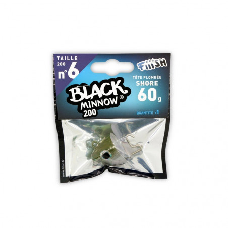 Testa 60 gr Black Minnow