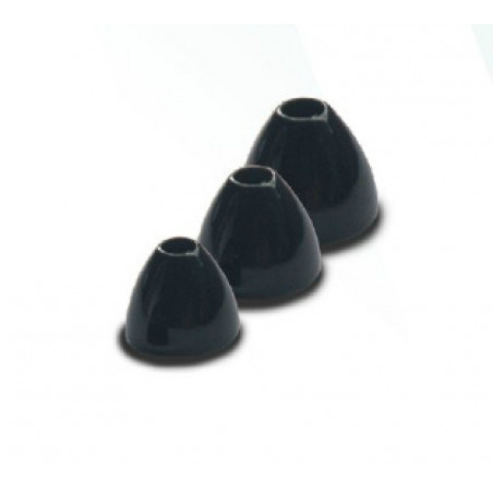 Tungsten Cones black 7mm