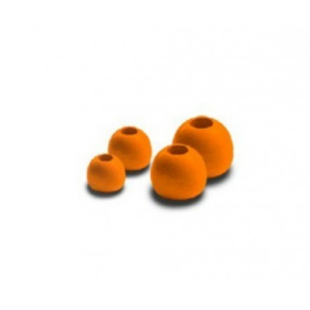 Brass Beads Hot Orange 2,8 mm
