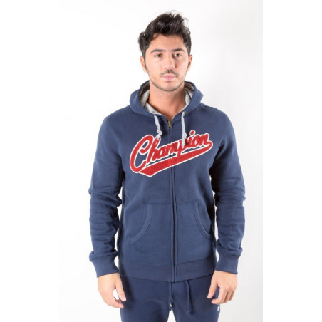 Felpa Uomo Varsity Full Zip...