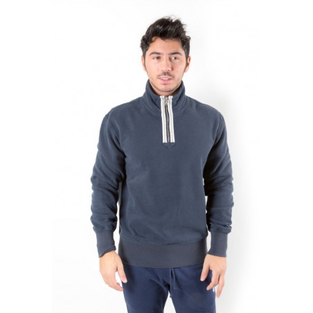 Felpa Uomo Athletic Mezza Zip