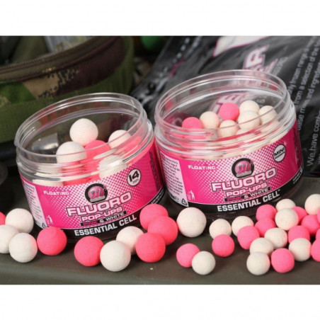Boilies Pop-Ups Pink&White...