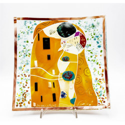 Piatto Artistico Bacio Klimt