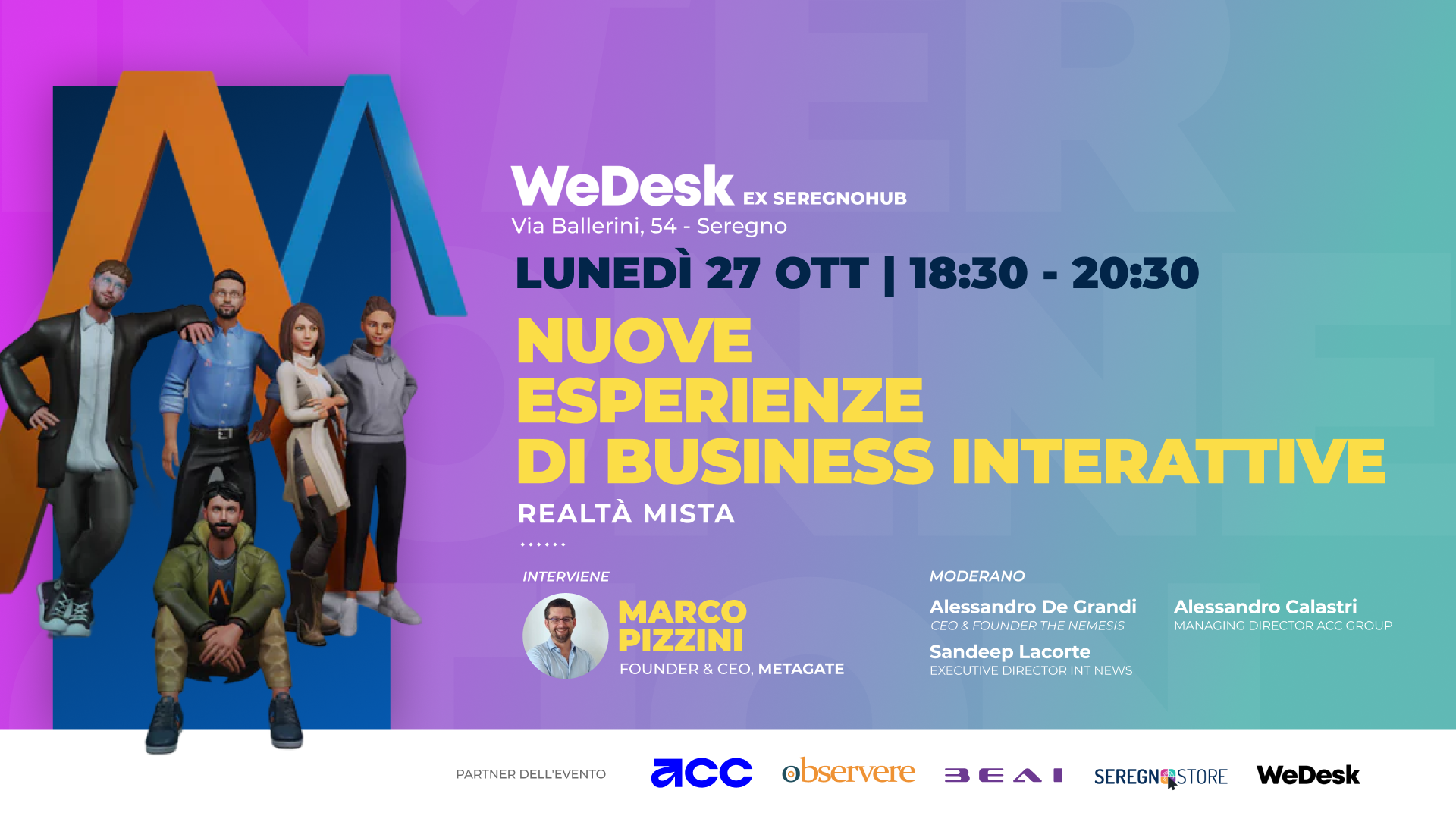 INTERCONNECTION: Metagate e il futuro immersivo del business