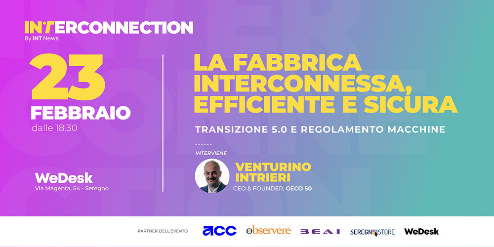 Interconnection a Seregno: Geco e il futuro della tua fabbrica