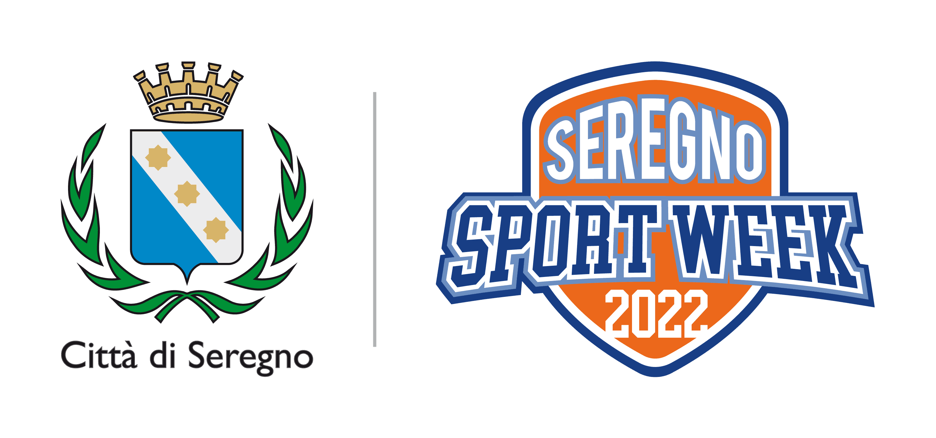 Logo Sport Week e Comune Seregno